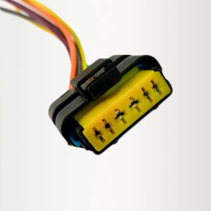 CONECTOR CUERPO DE ACELERACION FIAT PALIO SIENA 1.8 FASE 2 ( 6 PIN) AMARILLO
