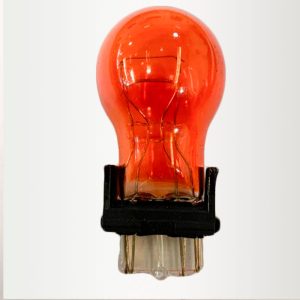 BOMBILLO 2 CONTATOS 12V 25 W STOP MODERNO - CUÑA AMBAR TWN