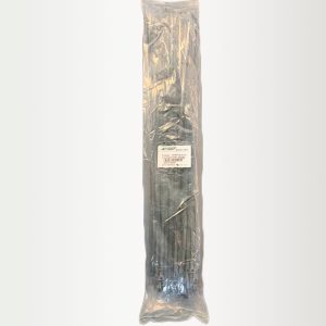 CINTA DE AMARRE 50CM (X100 UND) NEGRA/FINA 5 MM ANCHO