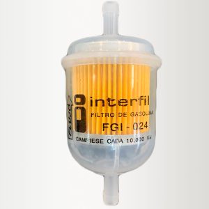 FILTRO DE GASOLINA UNIVERSAL INTERFIL* SIN MANGERAS*