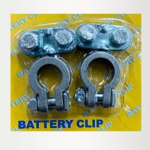 BORNES ALUMINIO P/CARRO - PLOMO SENCILLO + - (BLISTER-2)