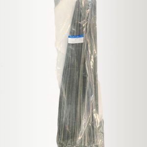 CINTA DE AMARRE 55CM (X100 UND) NEGRA / GRUESA 7.5 MM DE ANCHO