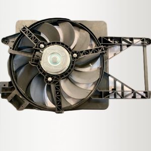 ELECTROVENTILADOR FORD FIESTA BALITA CON BASE MOTOR BAJITO *2 ALETAS*