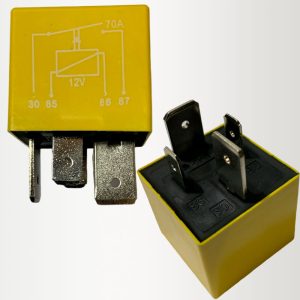 RELEY CORSA 4 PATAS-DESIGUALES  (NEGRO 70 AMP) - PZA
