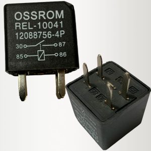 RELEY 4 PATAS 12V 30AMP. CUADRADO 4 PTAS FINAS