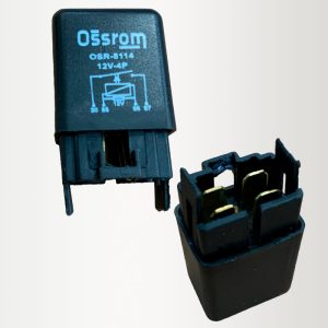 RELEY 4 PATAS12V 30 AMP CON GUIA DE ACOPLE CHEVROLET HYUNDAI