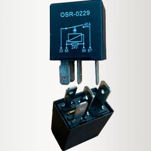 RELEY 4 PATAS 24V 40 AMP  MULTIUSO PARA CAMIONES SIN SOPORTE