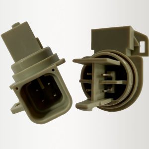 CONECTOR PLASTICO PARA TAPA DE BOMBA DE GASOLINA CHEV BLAZER CHEYENNE 4 PINES MACHO